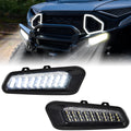 KEMIMOTO Front Brushguard Auxiliary Lights for Polaris Ranger XD 1500 2024-2025