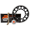 Primary Drive Aluminum Rear/Gold X-Ring Chain and Sprocket Kit #1021390284