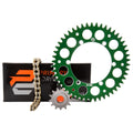 Primary Drive Aluminum Rear/Gold X-Ring Chain and Sprocket Kit #1021390300