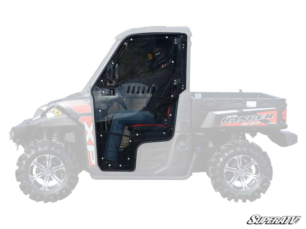 Polaris Ranger 2-door cab enclosure door front view