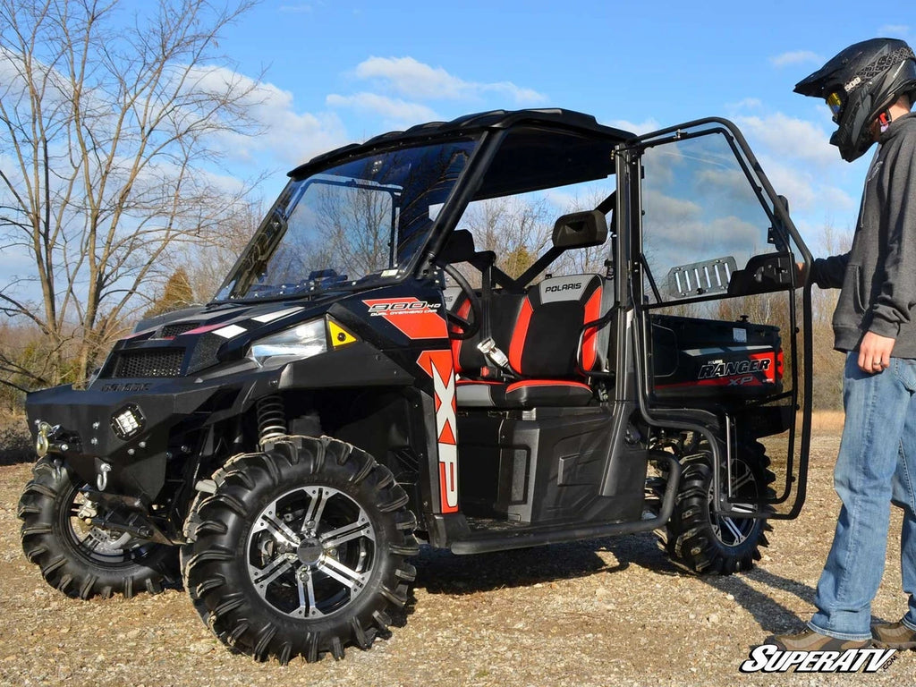 Polaris Ranger 2-door cab enclosure door side profile