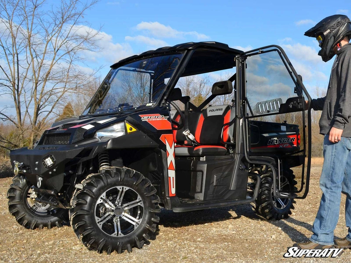 Polaris Ranger 2-door cab enclosure door side profile