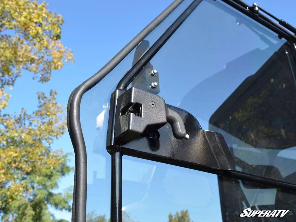 Polaris Ranger Crew four-door cab enclosure installed