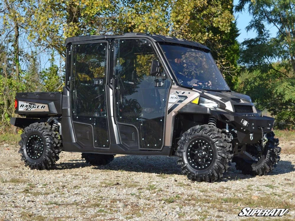 Polaris Ranger Crew full cab enclosure rear door view