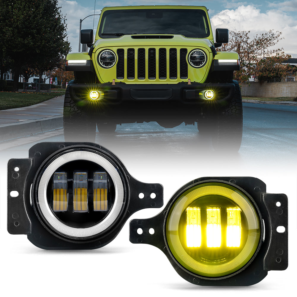 LED Fender Lights for 2018+ Jeep Wrangler JL & 2020+ Gladiator
