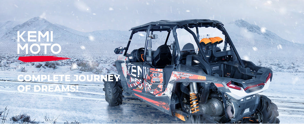 Clear Windshield with Vented Window for Polaris RZR XP 1000 & XP4 1000 (2014–2023) — manufacturer image 1