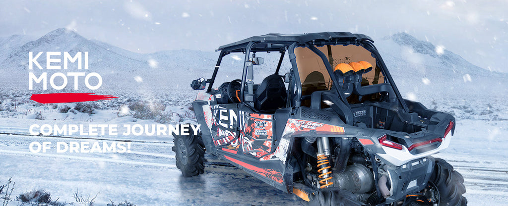 Tinted Rear Windshield with Vented Window for Polaris RZR XP 1000 & XP4 1000 (2014–2023) — manufacturer image 1