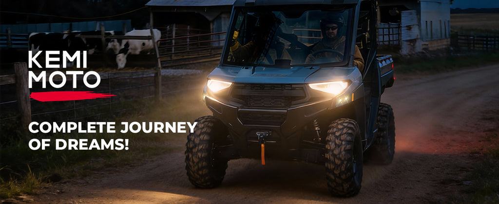 UTV/ATV Universal Turn Signal Kit with Horn & Hazard Lights — manufacturer image 1
