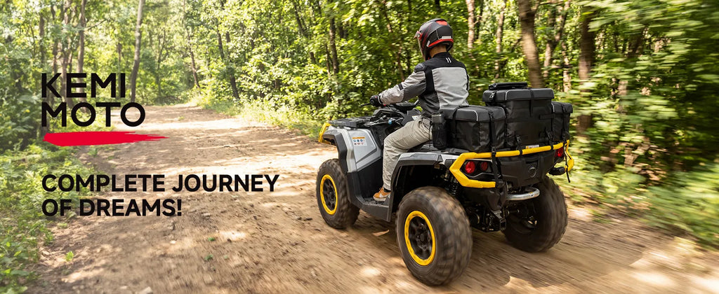 Upgraded 85L ATV Bag with Cooler, Built-in Metal Support Frame — manufacturer image 1