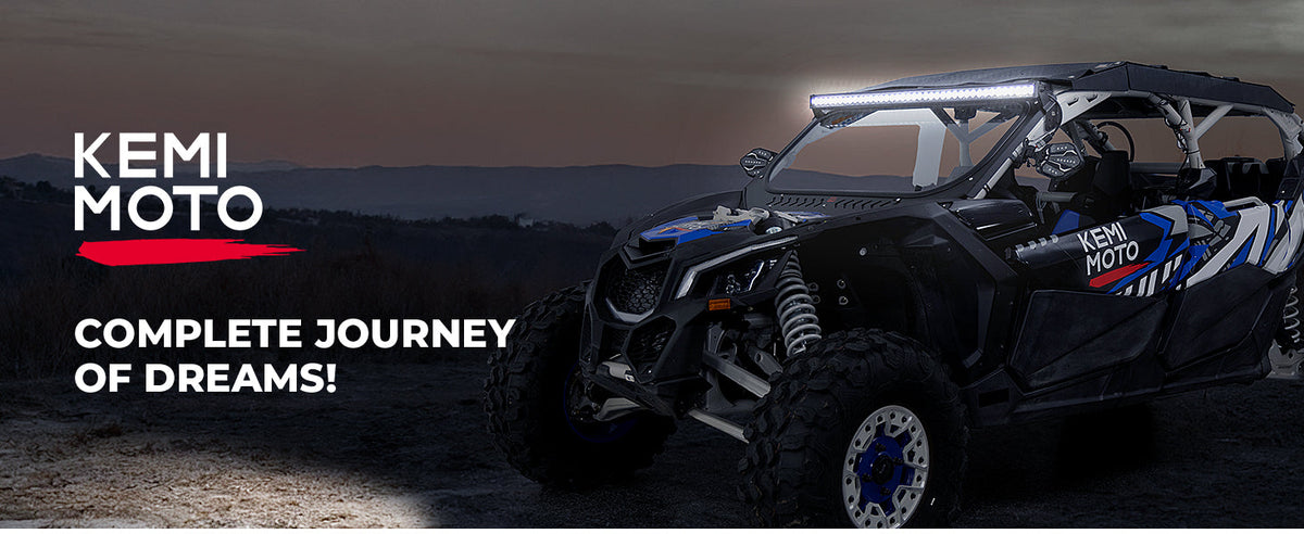 50" 390W RGB LED Light Bar for Can-Am Maverick X3 X3 Max R (2017–2026) — manufacturer image 1