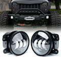 7" LED Halo Headlights For 07-18 Jeep Wrangler | Envision Series