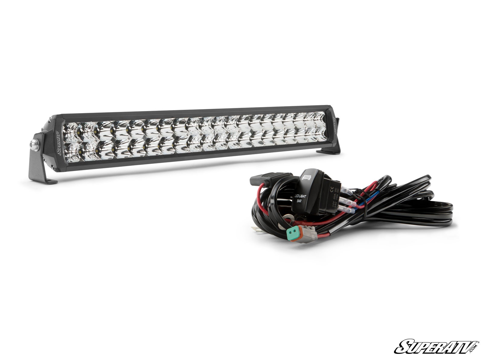 SuperATV 20-inch straight double-row LED light bar