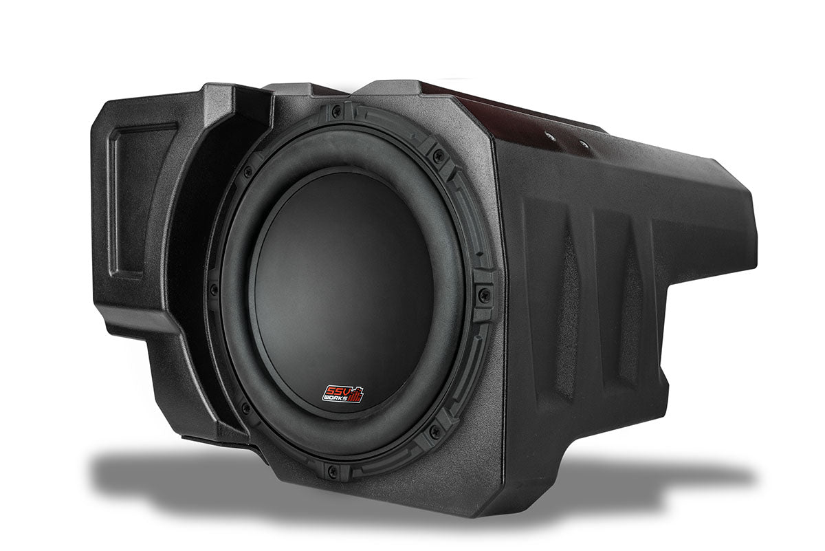 2020-2027 Polaris RZR Pro R, Pro S, Turbo R, Pro XP 4 Rear-Seat 10in Subwoofer-Enclosure