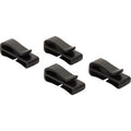 Tusk Pilot Replacement 1” Strap Keepers Black