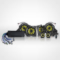 2024-2027 Polaris Xpedition ADV & XP, 1800w 7-Speaker Phase-5 K-Spec Plug-&-Play Audio Kit For Ride Command