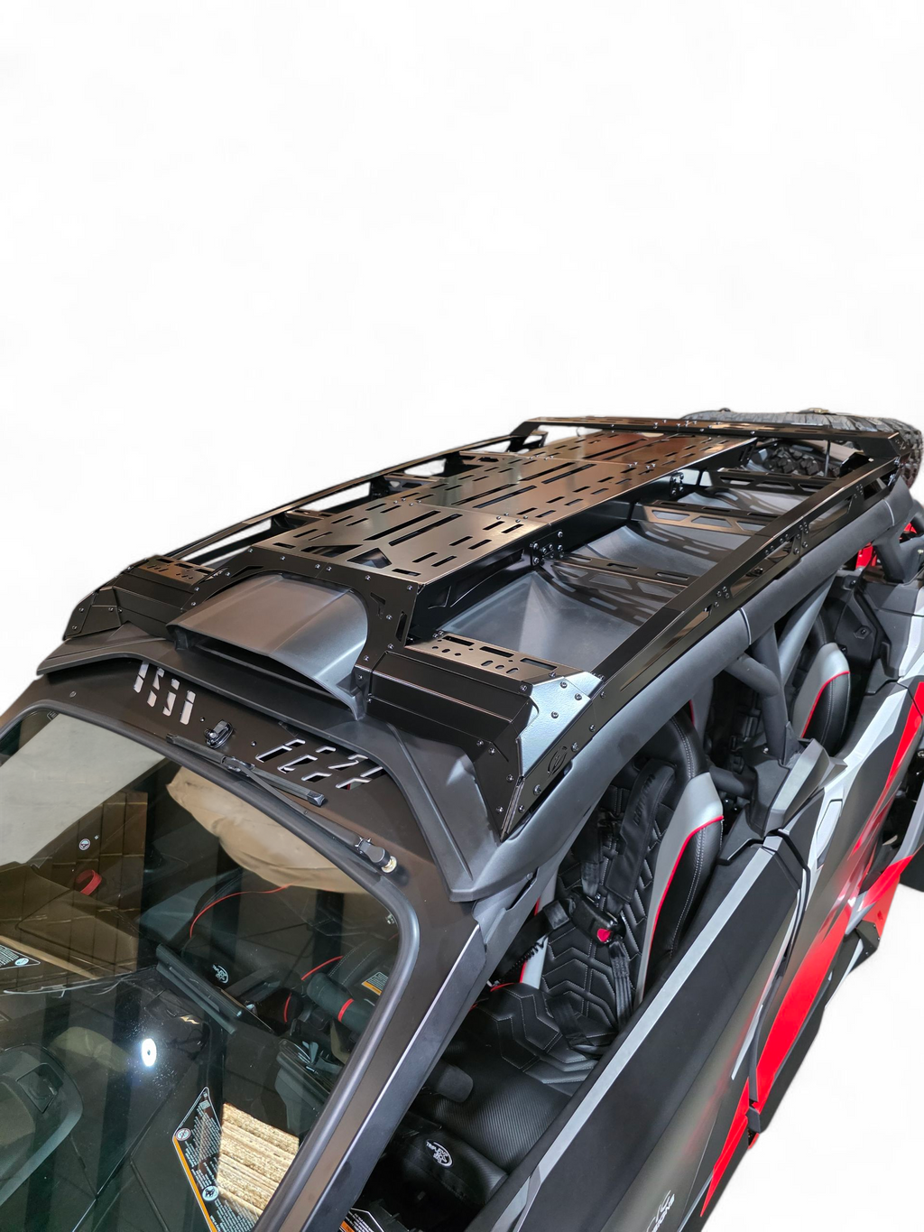 RQRRA0001 roof rack installed on Maverick R MAX