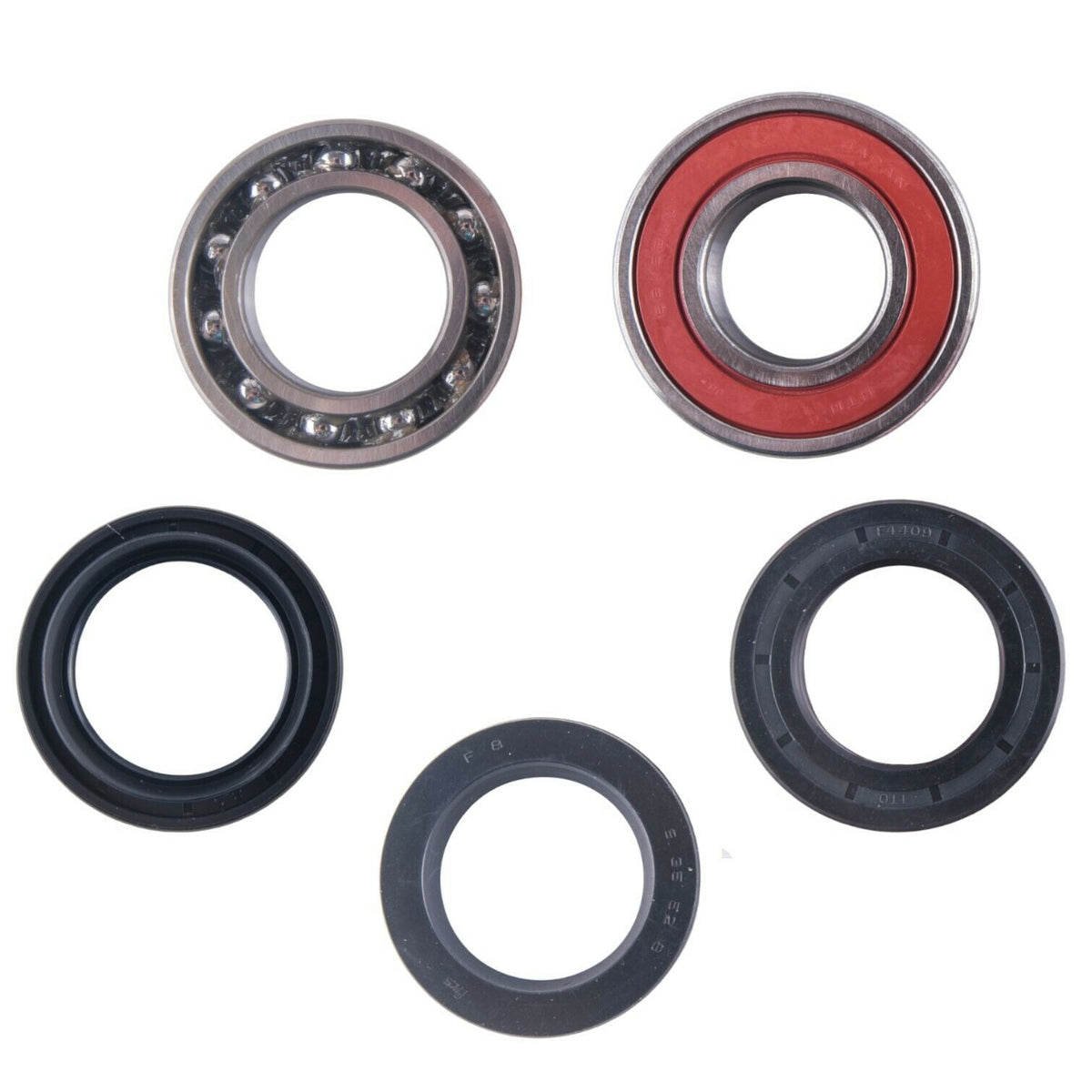 Yamaha Bruin Wolverine Big Bear 350 400 Rear Axle Carrier Bearing & Seal Kit