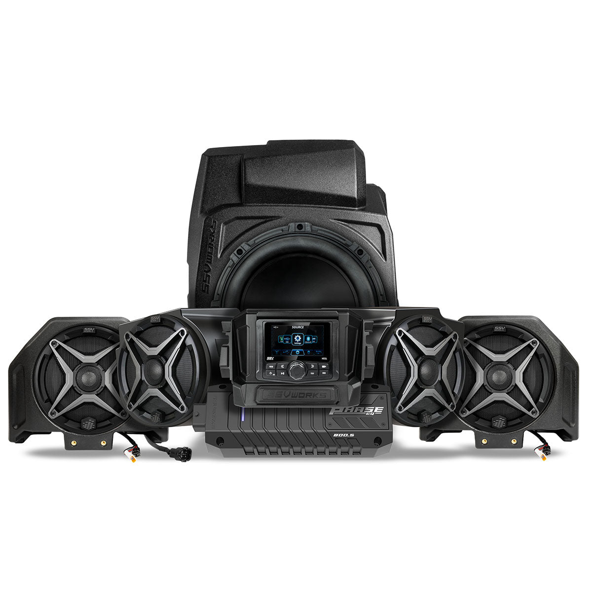 SSV Works RZR Pro Phase-4 A-Spec system with JVC