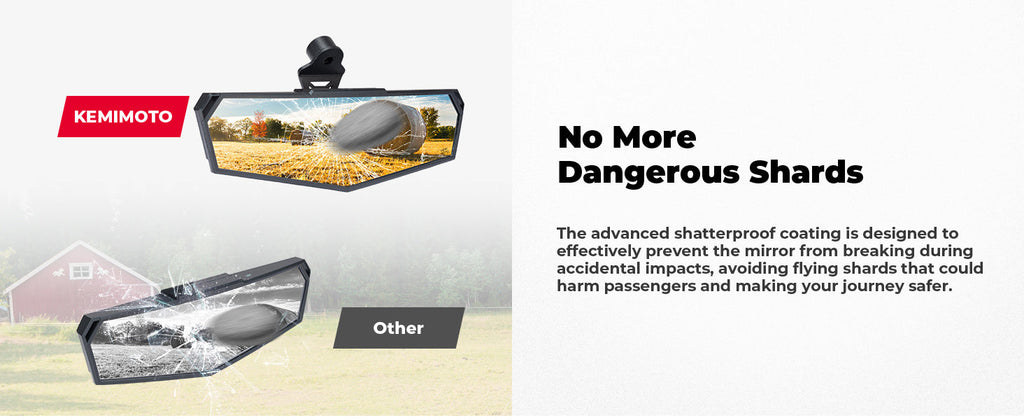 Rear View Mirror For CFMOTO UFORCE |ZFORCE|U10 — manufacturer image 4