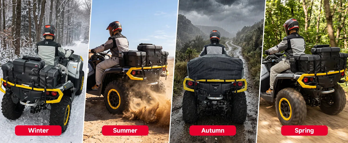 Upgraded 85L ATV Bag with Cooler, Built-in Metal Support Frame — manufacturer image 2