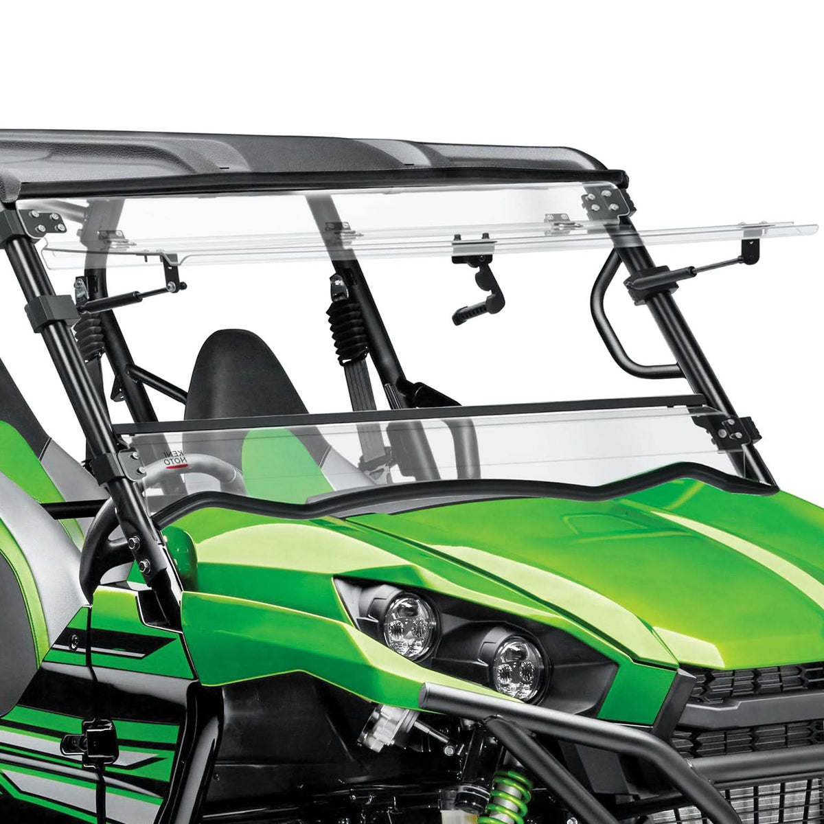 3-in-1 Flip Windshield For Kawasaki Teryx