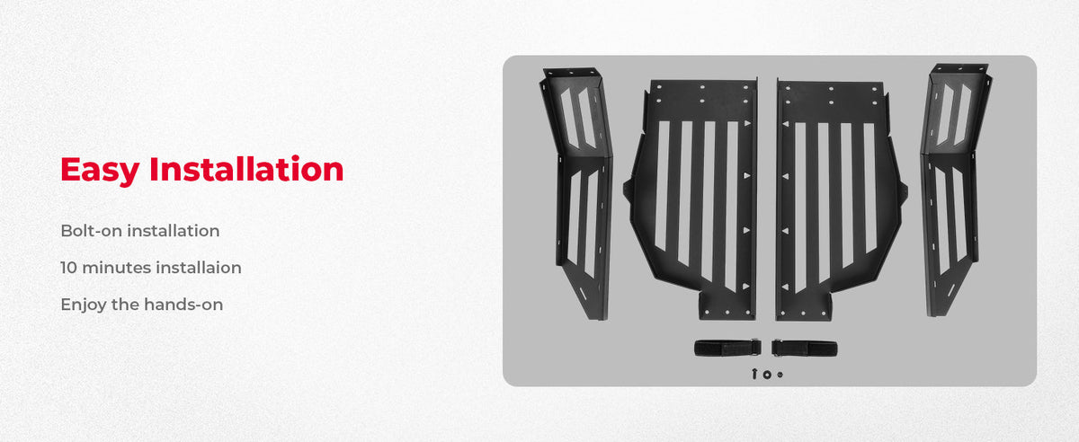 LinQ Pivoting Rack & Rear Cargo Tailgate for Maverick X3/MAX — manufacturer image 5