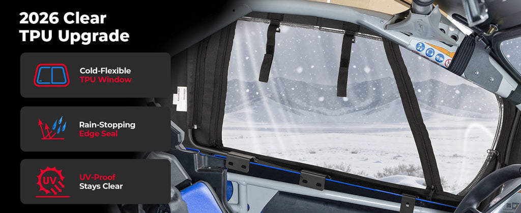 Cab Enclosure with Steel Frame For Can-Am Maverick X3 (2017–2026) — manufacturer image 3