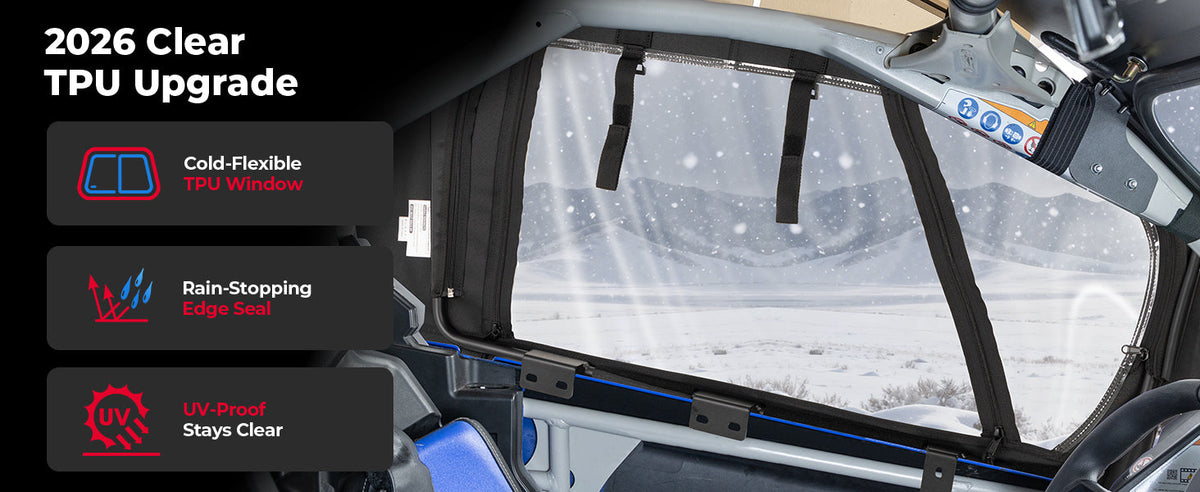 Cab Enclosure with Steel Frame For Can-Am Maverick X3 (2017–2026) — manufacturer image 3
