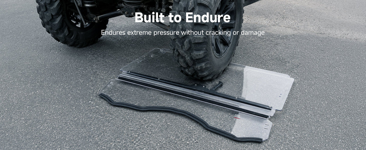 3-in-1 Flip Windshield For Can-Am Commander (2011–2020) — manufacturer image 3
