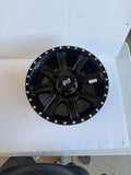 4/137 TUSK 185-276-0010 Cascade Wheel 14x7 5.0 + 2.0 Matte Black