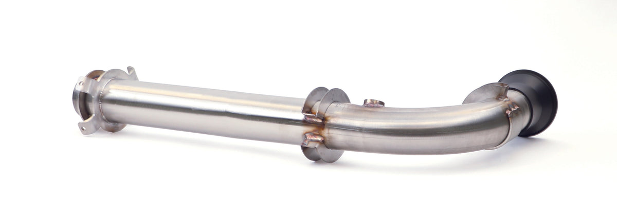 Trinity Racing Maverick X3 head pipe detail