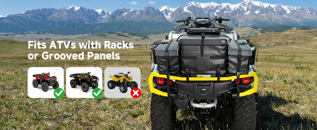 Upgraded 85L ATV Bag with Cooler, Built-in Metal Support Frame — manufacturer image 4