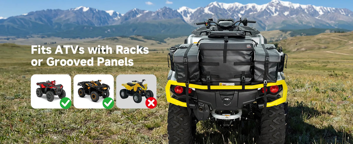 Upgraded 85L ATV Bag with Cooler, Built-in Metal Support Frame — manufacturer image 4