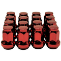 16 Pack M10x1.25 Closed End Tapered Colored ATV UTV Lug Nuts