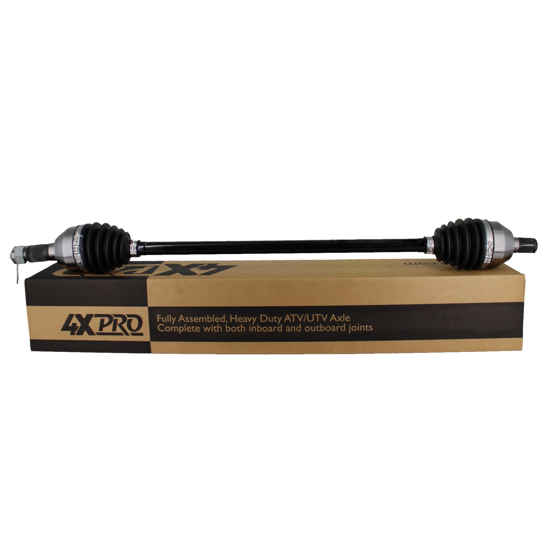 4XPRO Can-Am Maverick X3 72-inch front CV axle, SKU 201-123F-01B.001
