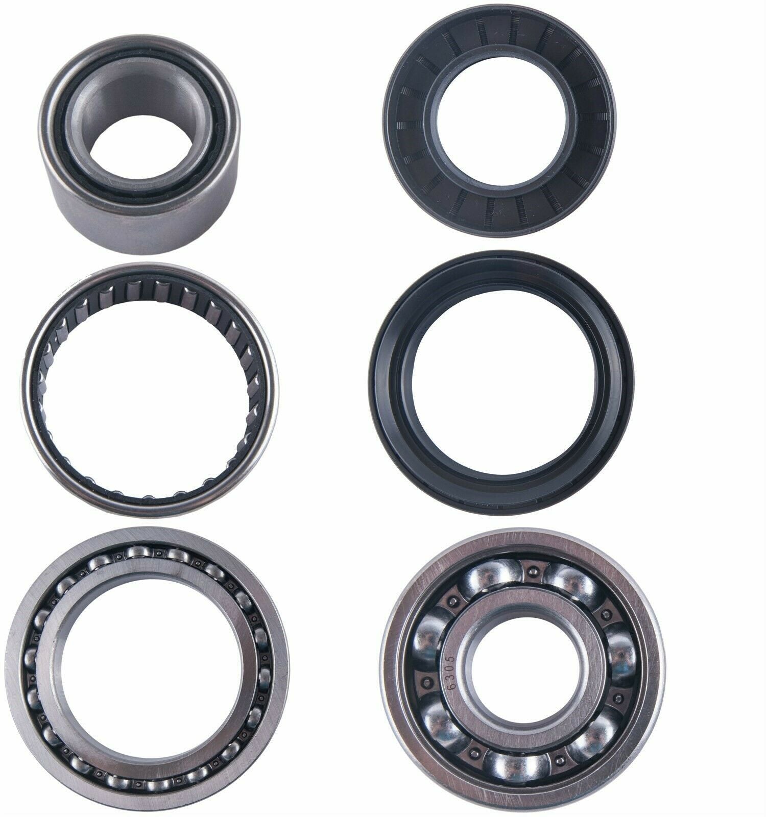 4XPRO Yamaha Grizzly Rhino 660 700 Rear Differential Bearing and Seal Kit SKU 219-408.01