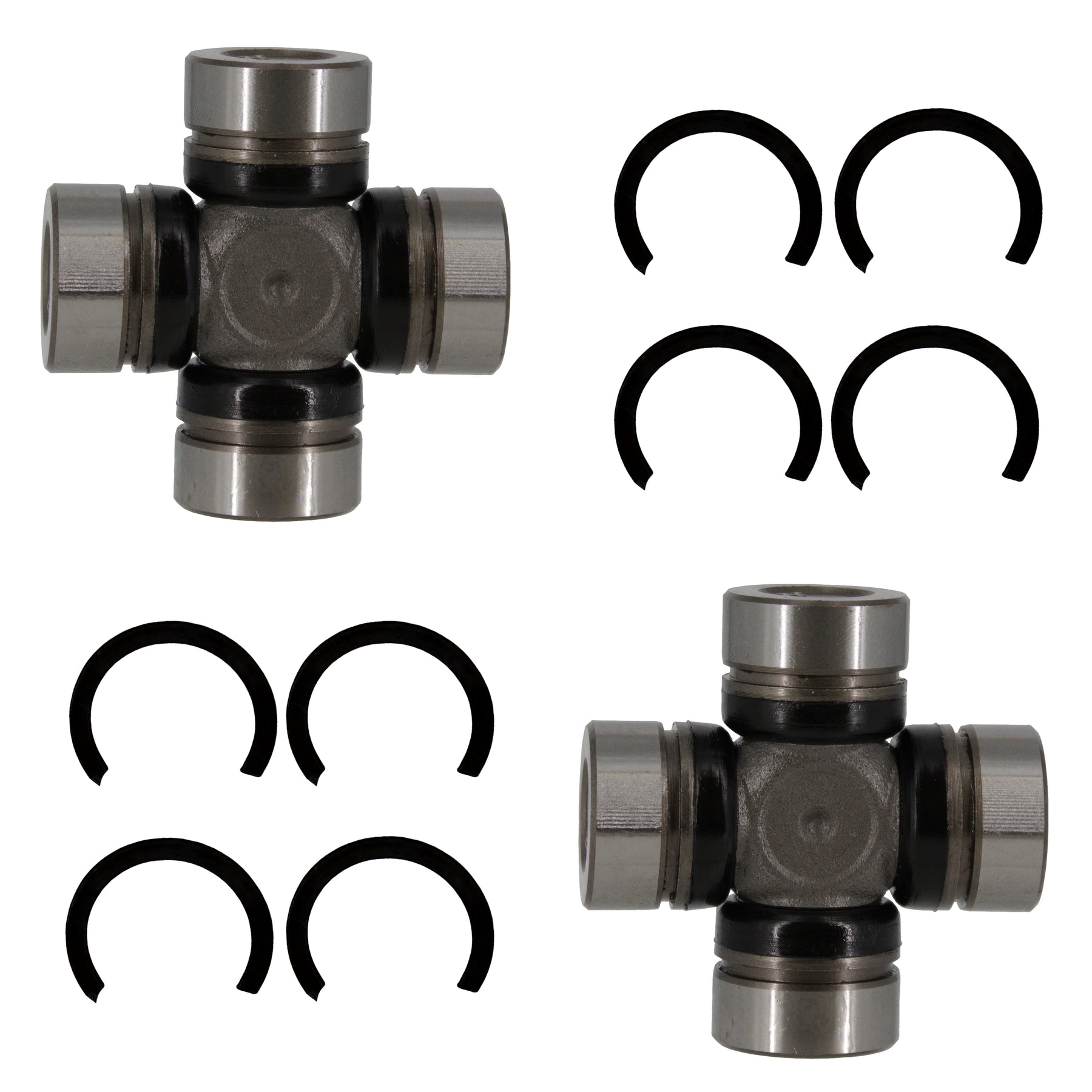 4XPRO Polaris UTV Rear Driveshaft U-Joint Set 3235500 SKU 230-305.03