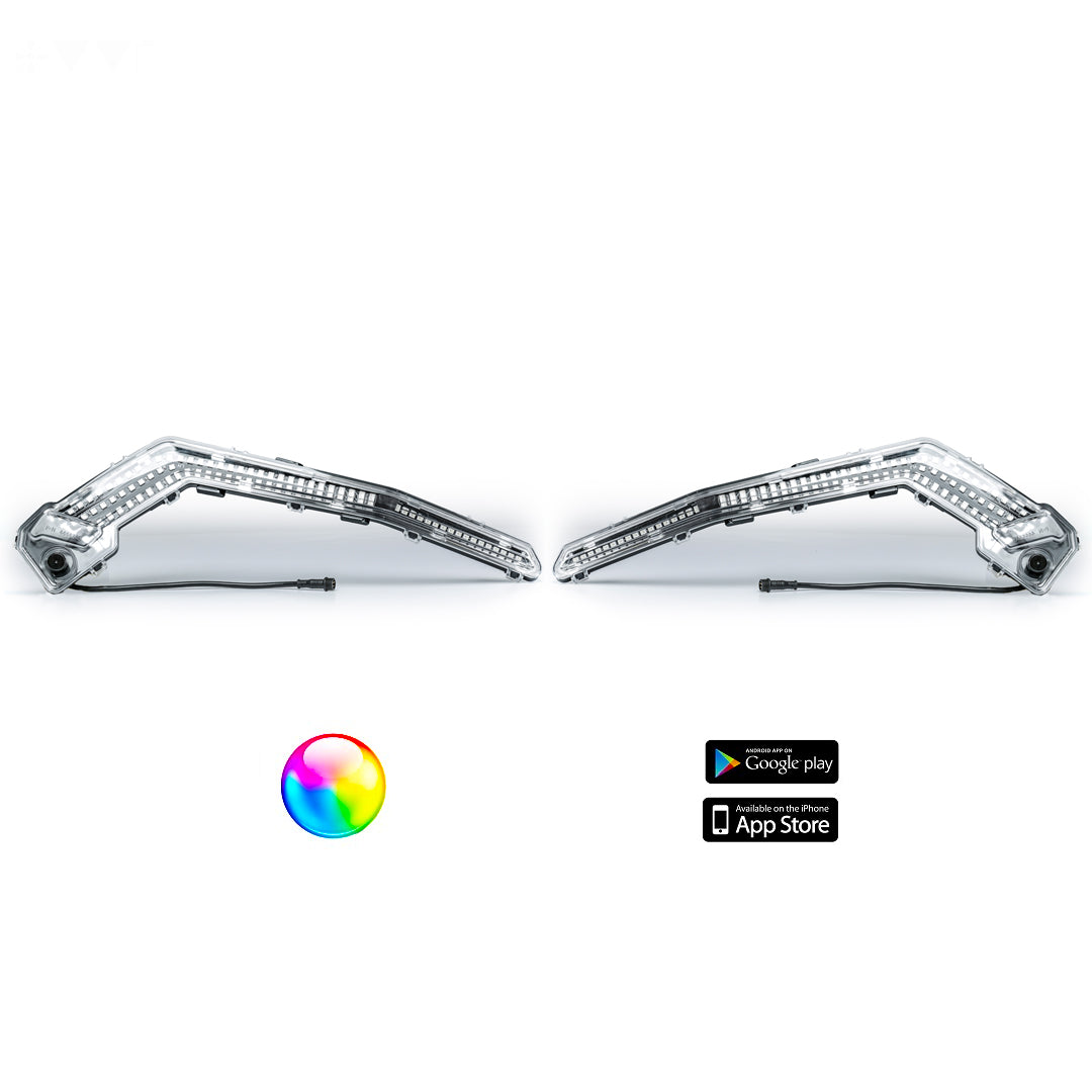 5150 Whips Can-Am Maverick X3 left and right LED eyebrow set WH-2008