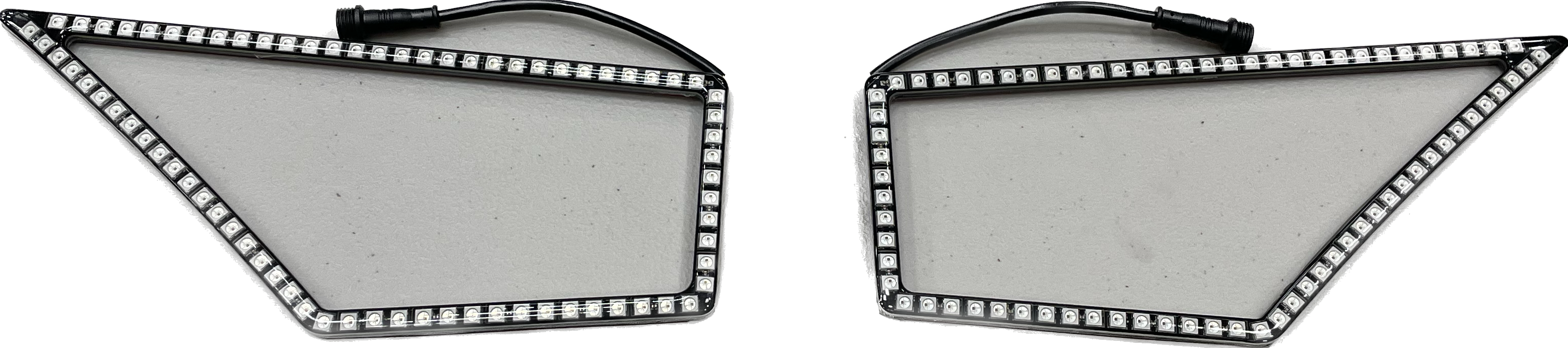 5150 Whips Kawasaki Teryx KRX left and right 187-style halo set WH-2005