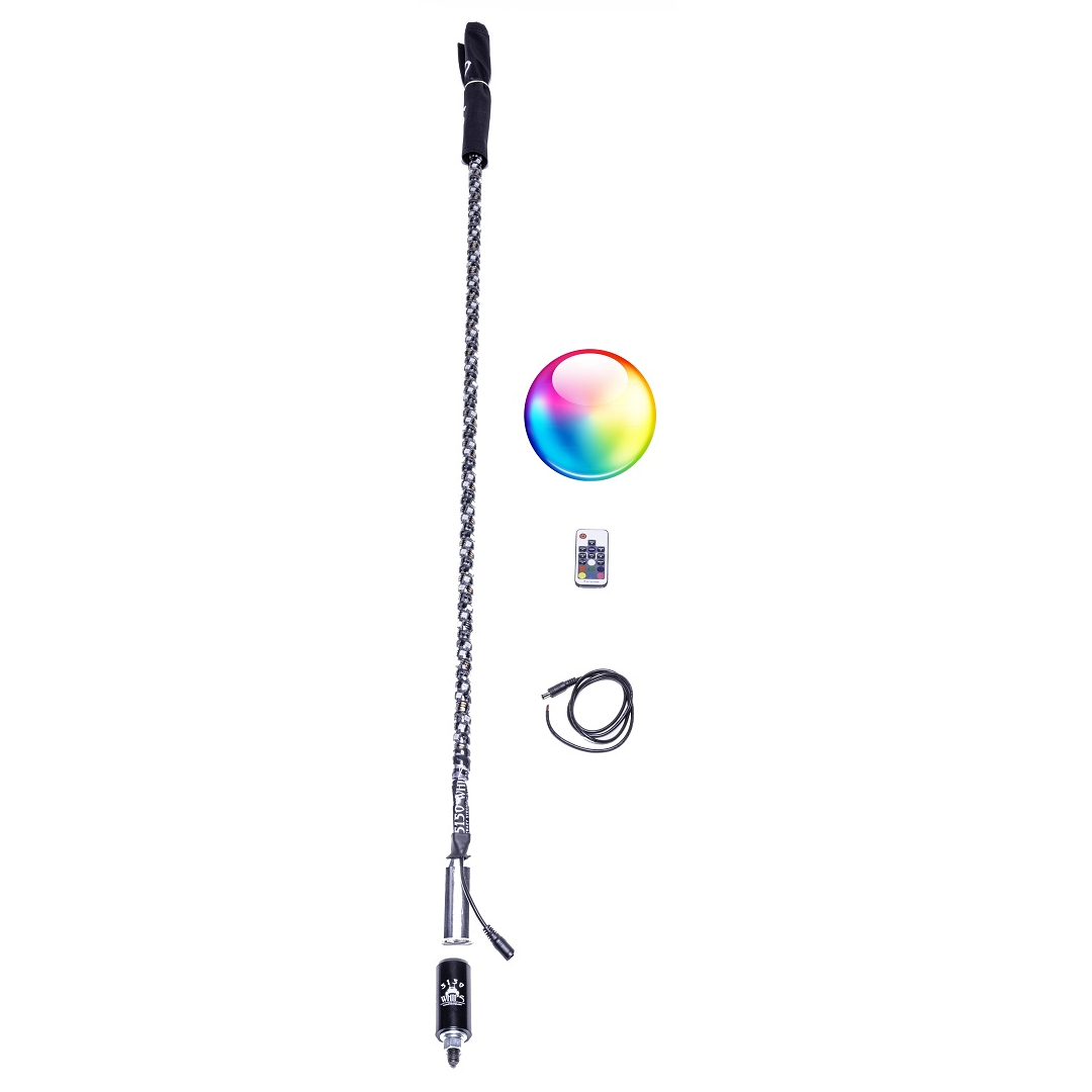 5150 Whips 4-foot standard remote-controlled LED whip WH-1004