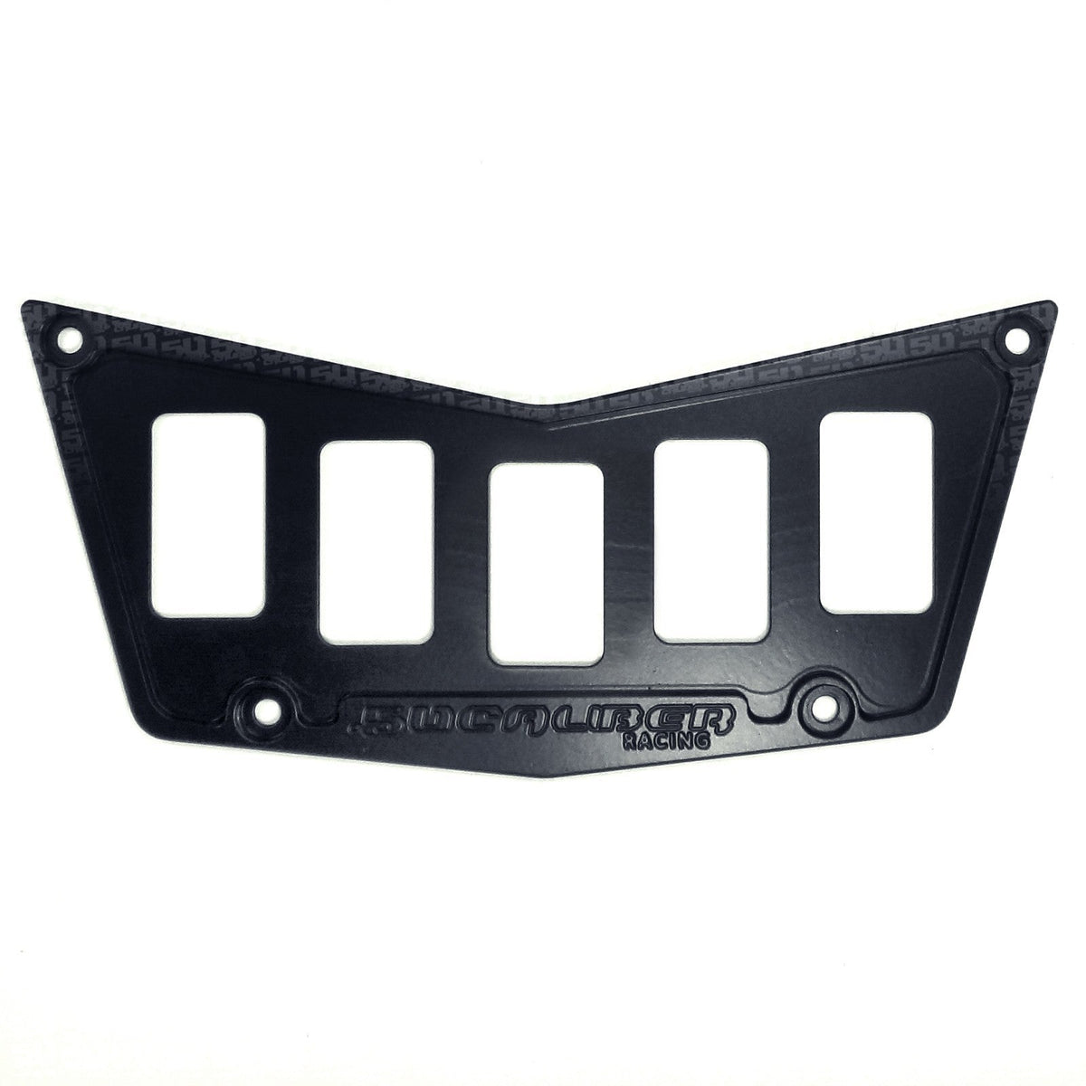 5 Switch Dash Panel Black