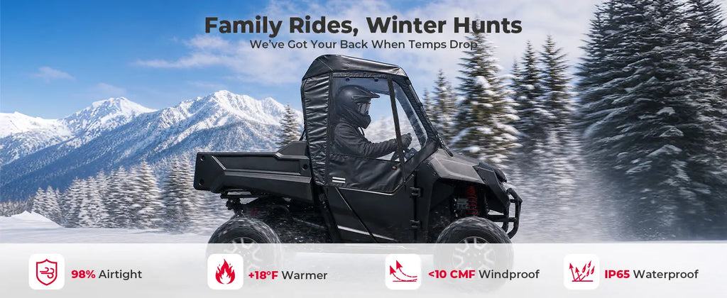 Soft Upper Doors For Honda Pioneer 700 — manufacturer image 1