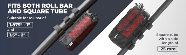 UTV Bluetooth Wireless Speaker Holder for 1.5-2” Roll Bar — manufacturer image 1