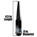 4pc 4.5in Spike Lug Nuts