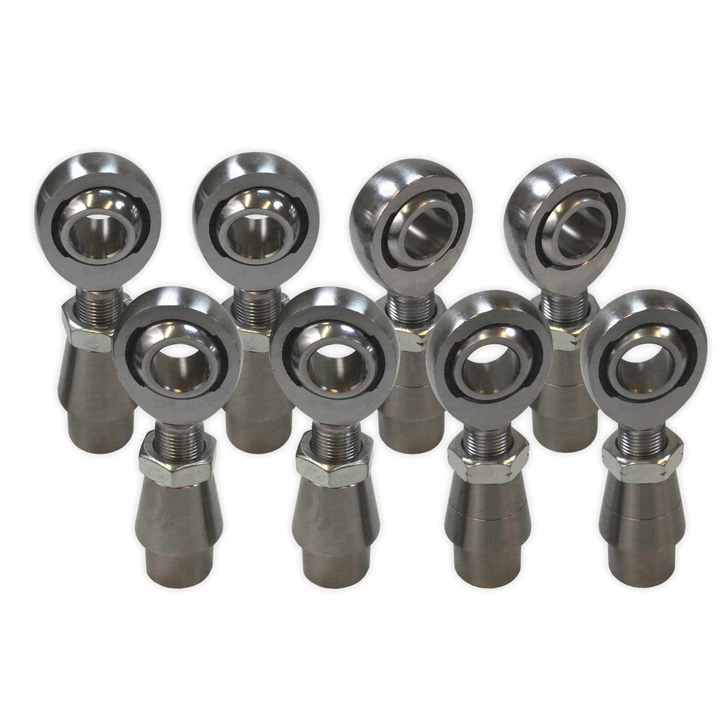 4 Link Rod End Kit - 1/2" Chromoly Heim - 1" OD Tubing