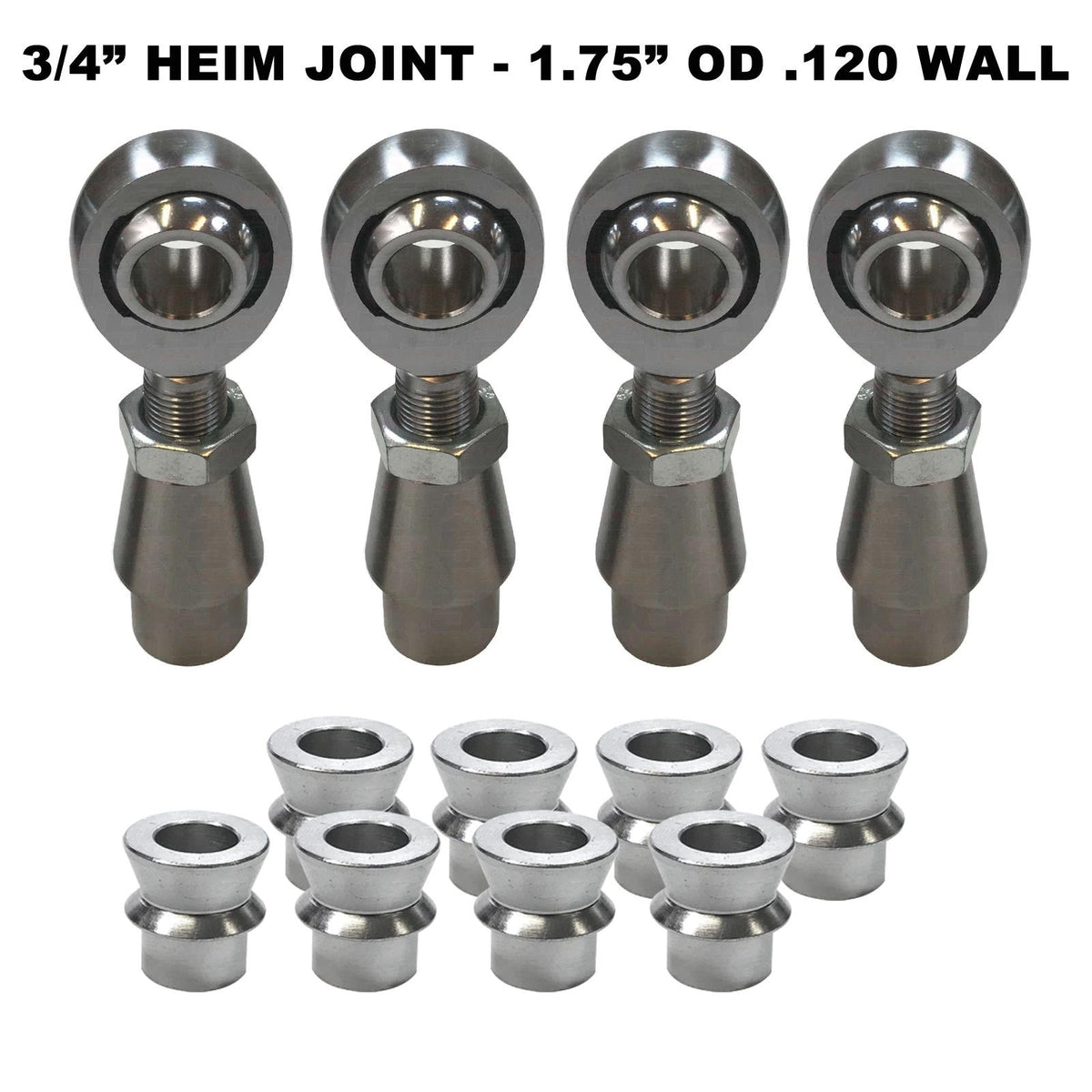Sway Bar Link Fab Kit -  3/4" Chromoly Heim - 1.75" OD Tubing