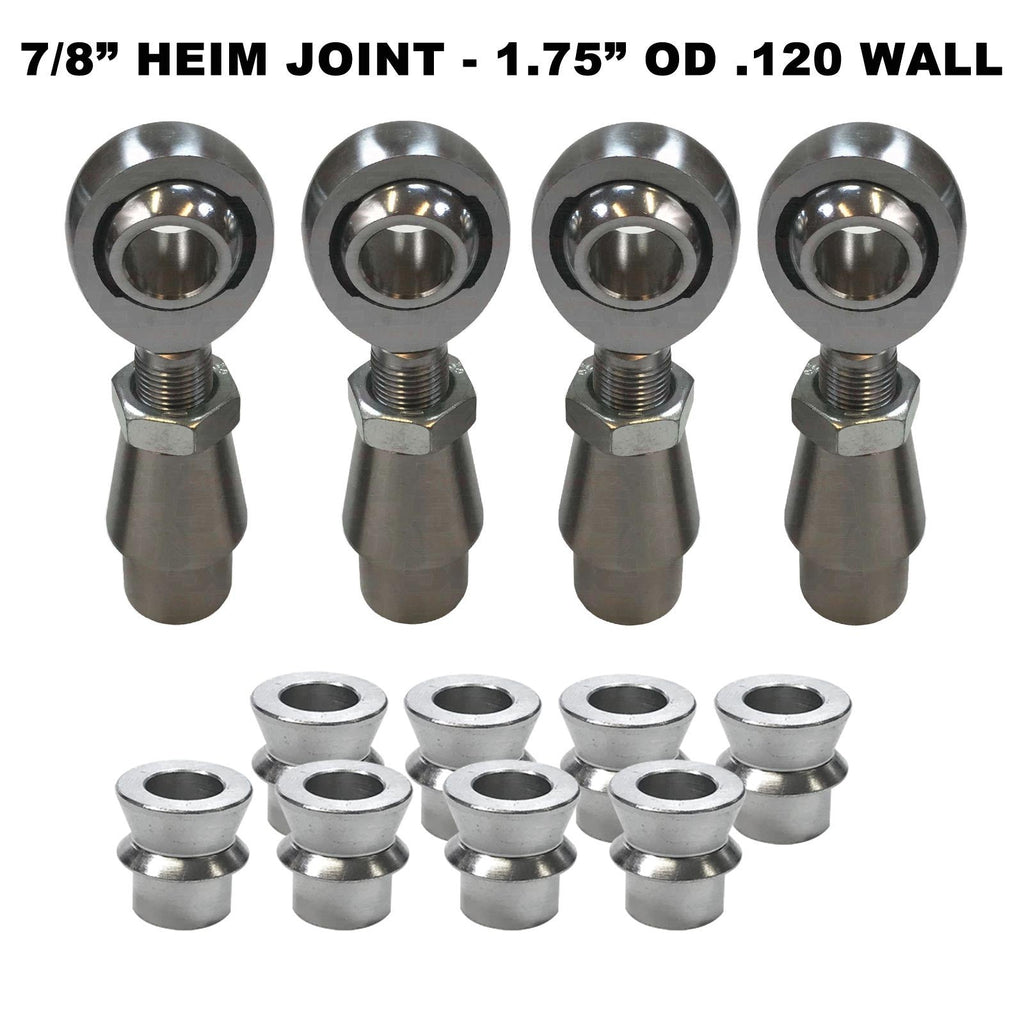 Sway Bar Link Fab Kit -  7/8" Chromoly Heim - 1.75" OD Tubing