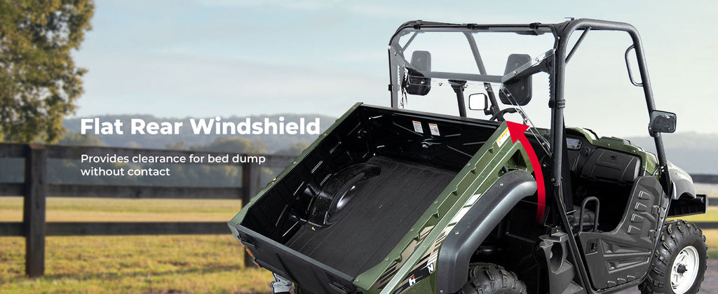 UTV Rear Windshield for Hisun 500/700 — manufacturer image 5