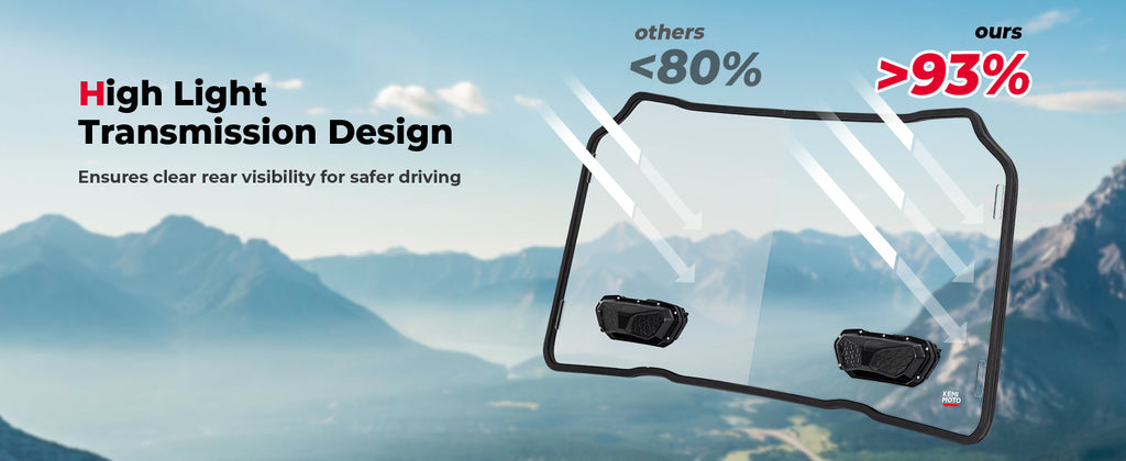 Vented Front Full Windshield for Polaris General 1000 / 4 1000 / XP 1000 / XP 4 1000 (2016-2026) — manufacturer image 4