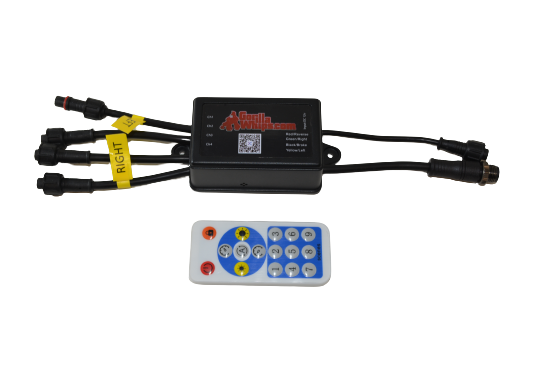 2' LED Whip Elite HD Pair Magnetic Mount
